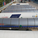 ZJW9400GYU TYPE 28.5m³ Carbon dioxide transport vehicle