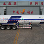 ZJW9405GDY 01 TYPE 26.8m³ Liquid oxygen transport semi-trailer