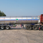 ZJW9400GYU TYPE 28.5m³ Carbon dioxide transport vehicle