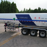 ZJW9405GDY 01 TYPE 26.8m³ Liquid oxygen transport semi-trailer