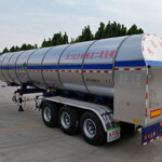 ZJW9400GYU TYPE 28.5m³ Carbon dioxide transport vehicle