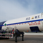 ZJW9405GDY 01 TYPE 26.8m³ Liquid oxygen transport semi-trailer