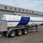 ZJW9405GDY 01 TYPE 26.8m³ Liquid oxygen transport semi-trailer