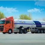 ZJW9403GDY TYPE 23m³ Liquid argon transport semi-trailer