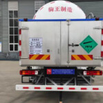 ZJW5320GDY02 TYPE 21.6m³ Liquid nitrogen cryogenic liquid transport vehicle