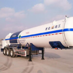 ZJW9406GDY TYPE 34m³ Liquid nitrogen transport semi-trailer