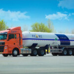 ZJW9401GDY TYPE 27.7m³ Liquid oxygen transport semi-trailer